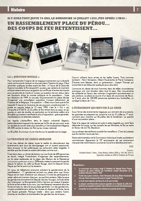 évènements de 50