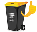 Nouveau : Conteneur jaune pour papiers-cartons (P/C) à partir du 1er janvier 2025 !